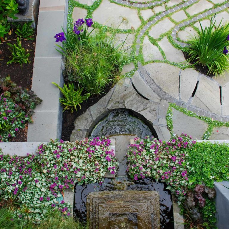 retaining walls bay area with outdoor landscaping