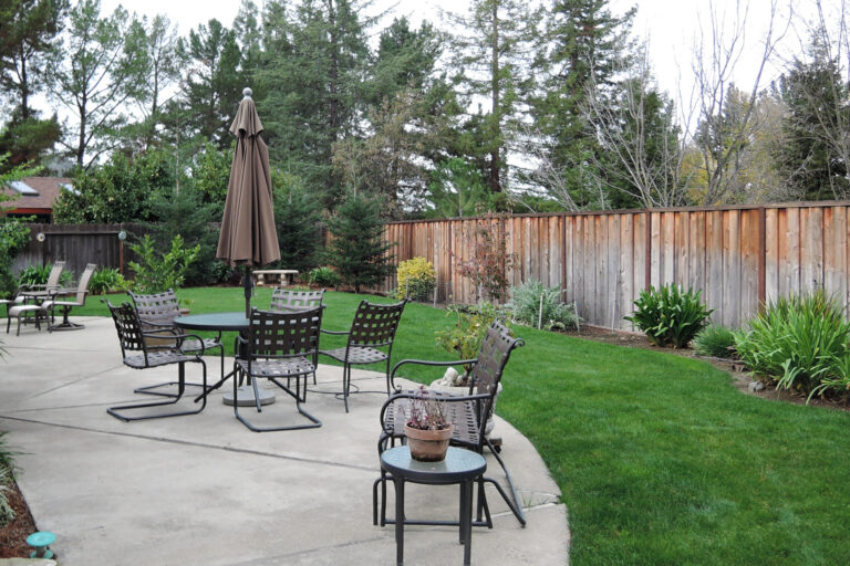 romantic backyard bay area napa